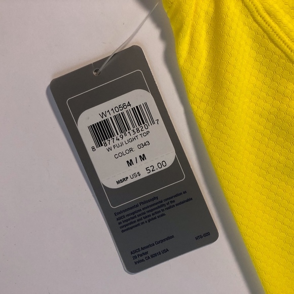 Asics Fuji Light Activewear Top Size‎ Medium - Picture 7 of 8